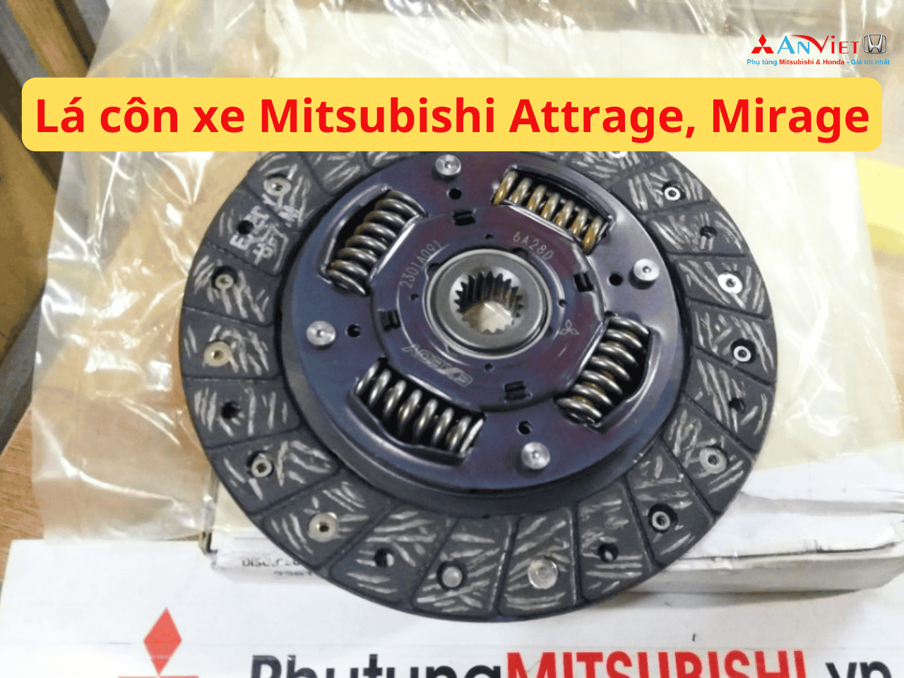 Lá côn xe Mitsubishi Attrage, Mirage chính hãng